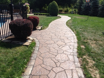 Decorative concrete project Buffalo NY